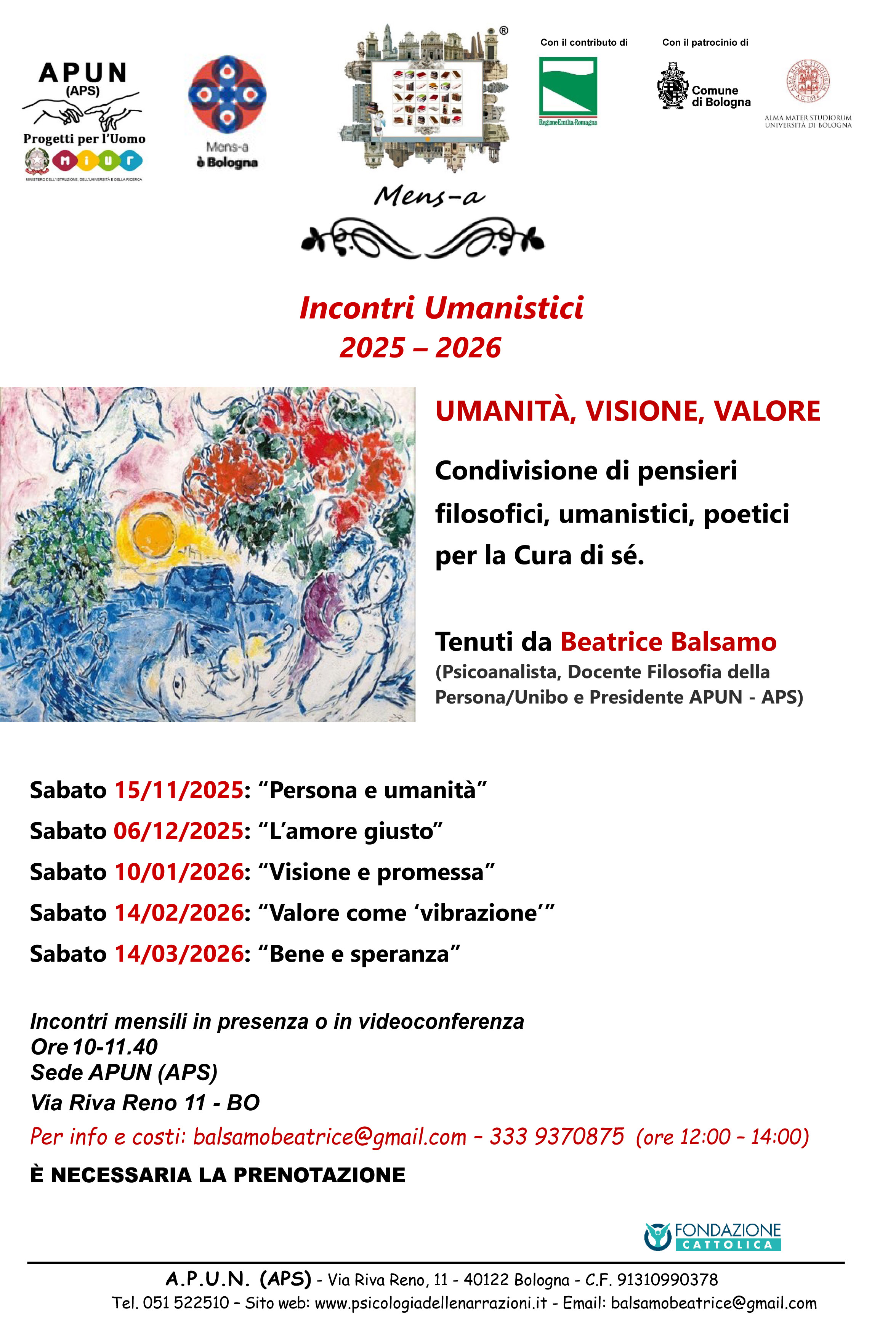 Incontri umanistici 2025 2026 0614