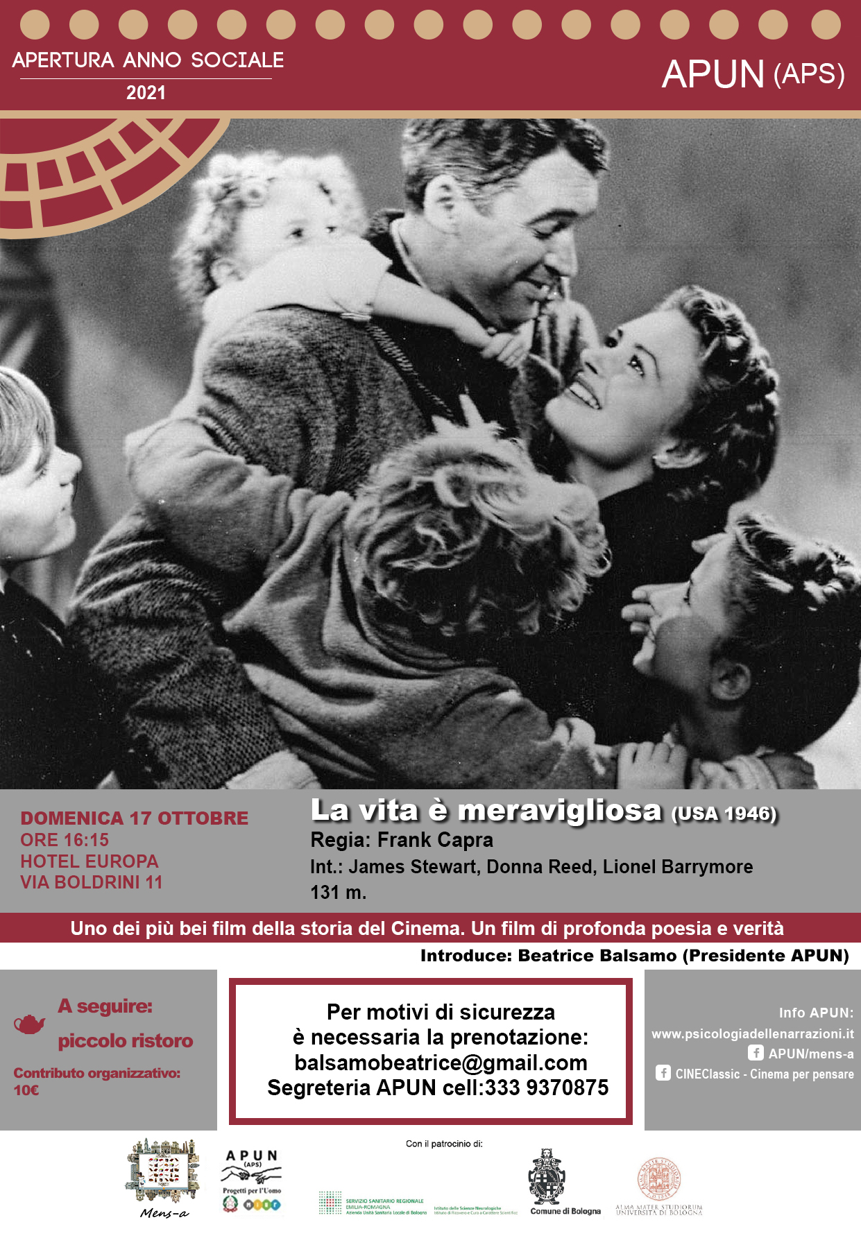 volantino apertura anno sociale